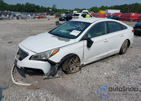 2015 Hyundai Sonata Se z USA, uszkodzony, nr VIN 5NPE24AF3FH057900